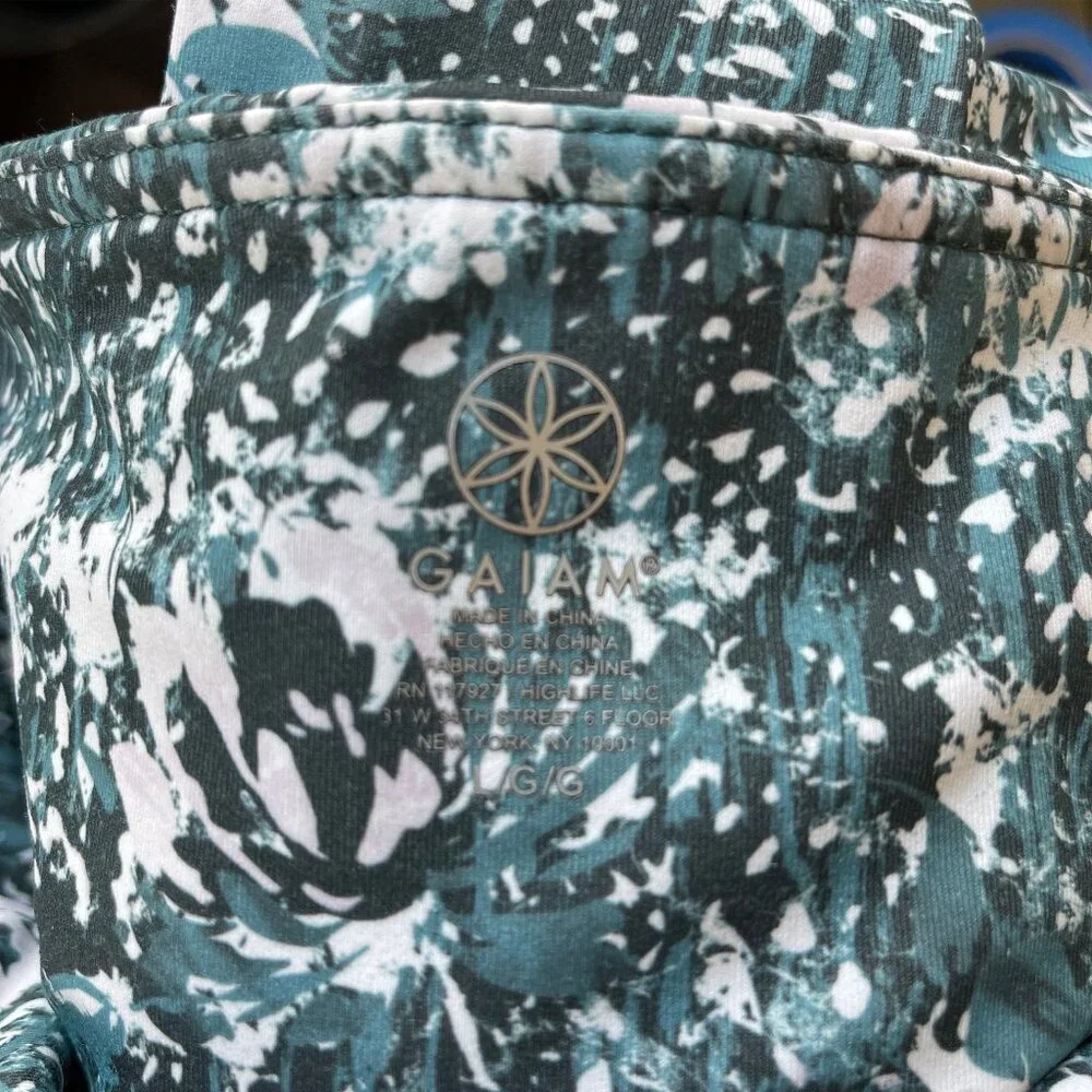 GAIAM Women's Patterned Full Length‎ Leggings - Picture 4 of 7